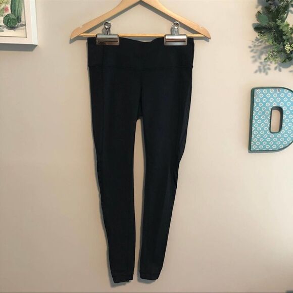 Athleta Legging Revelation Tights Sparkle Black M - Picture 3 of 6